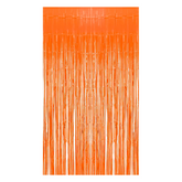Pastel Curtain Orange 3ft x 6ft - 1 Ct.